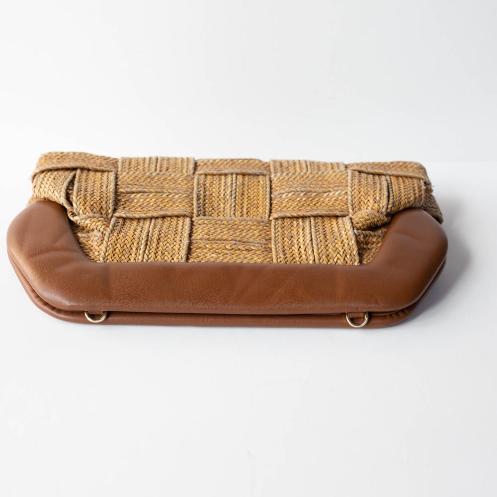 THEMOIRè Straw Brown Bios Bag - Picture 7 of 9